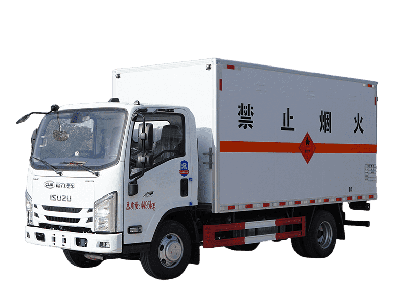 ISUZU Flammable gas transport vehicle